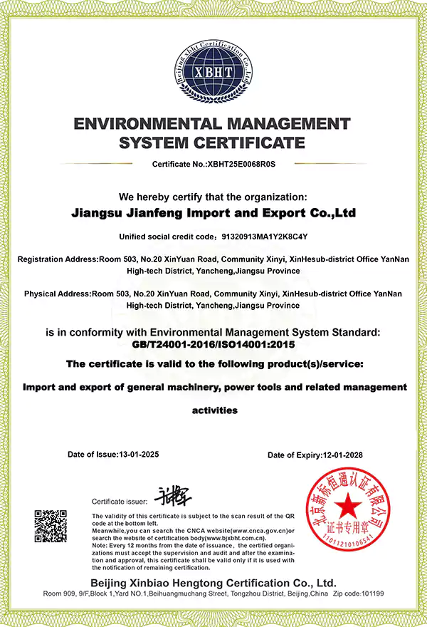 ISO 14001:2015
